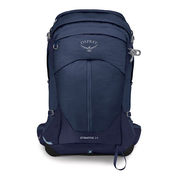 Vandringsryggsäck - Fiskgjuse - Stratos 24 - Cetacean Blue - 24L - Ergonomisk mörkblå