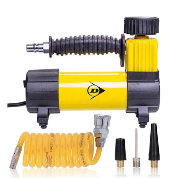 dunlop metall luftkompressor - 12v