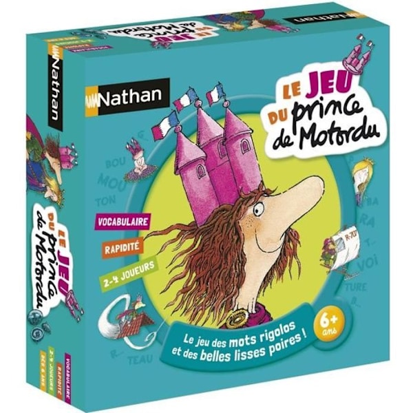 NATHAN - The Game of the Prince of Motordu - Brädspel Flerfärgad