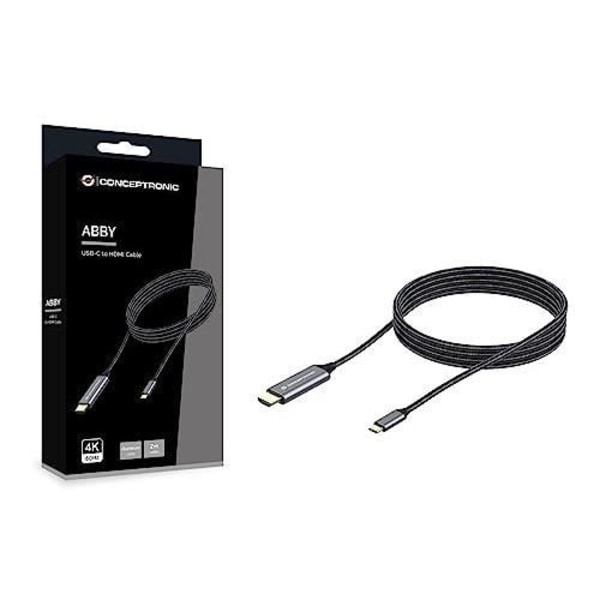 CONCEPTRONIC ABBY10G USB-C TILL HDMI HAN TILL HAN KABEL 4K60HZ