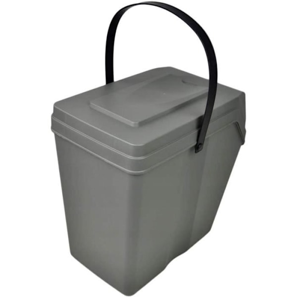 Sorteringskärlsats 5x25 L grå ISWB25S5 Sortibox Grå