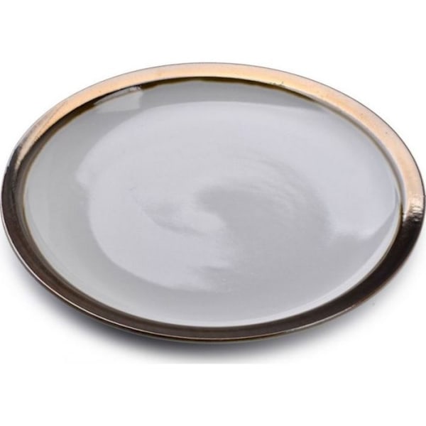 Assiette Lumarko Assiette Cal Grå 20x20xh3cm !