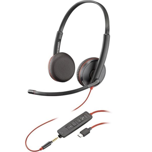 Hörlurar - HP Blackwire C3225 Stereo USB-C