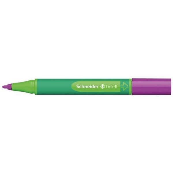 Stylo feutre - Schneider - Link-It - 1,0 mm - Lila mellan - 8,5 cm Lila medel