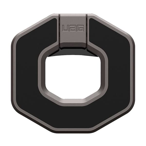 Magnetiskt Stöd Smartphone - UAG - Monarch Mag2 - 360° Rotationsring - Dubbel Magnetisk System - Grå Grå