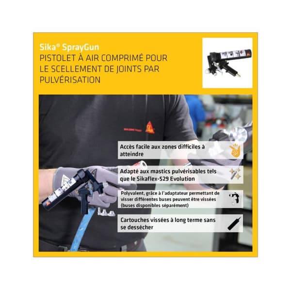 Sprutpistol för fog SIKA Spraygun