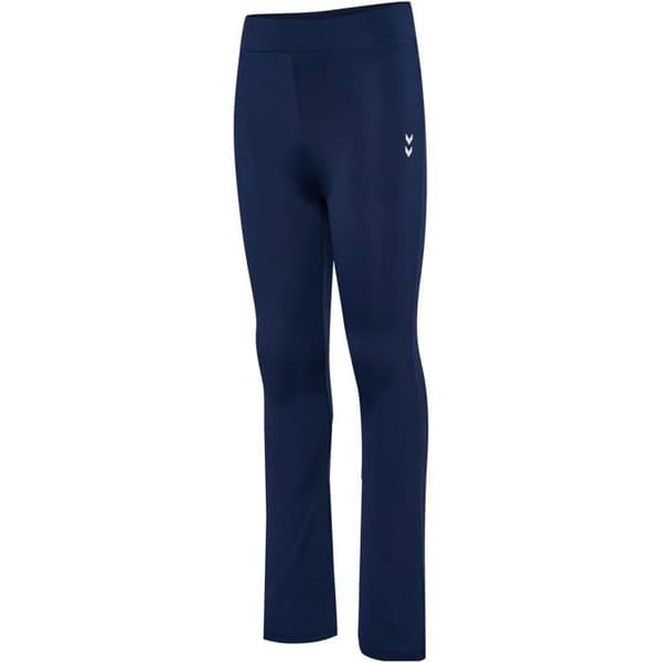 Högmidjade leggings för flickor Hummel - black iris/black iris svart iris/svart iris 6 år