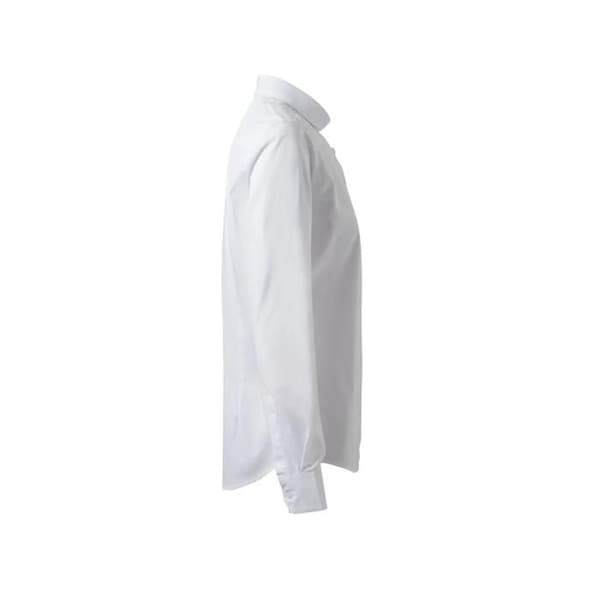 Polyester-bomullskjorta för kvinnor Velilla vit XXL
