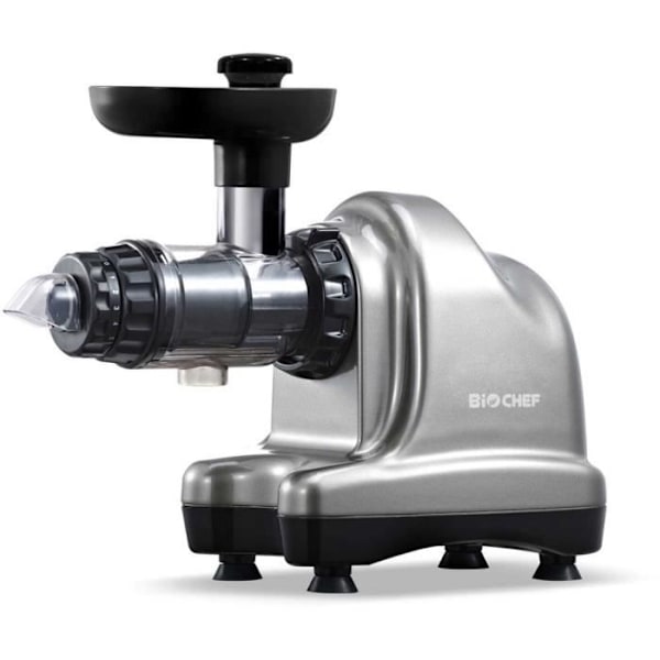 Juicextraktor - BIOCHEF - AXIS Cold Press - Grå - 150 Watt - Centrifuge