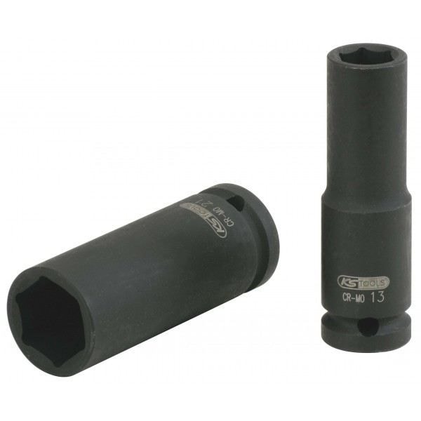 Lång slaghylsa 6 punkt 1/2" KS, 22 mm KSTOOLS