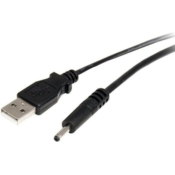 USB-strömkabel till typ H Ringkontakt 5V DC - 90cm - Svart - STARTECH.COM