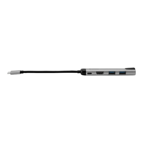 Dockningsstation - VERBATIM - USB-C - HDMI - GigE - 128 Go flashminne - 64 Go lagring