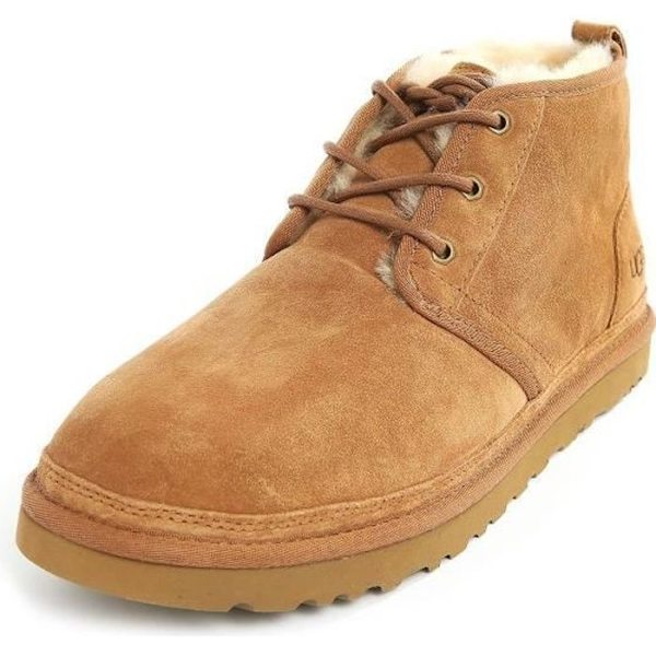 Herrskor - UGG - Neumel - Daim-Nubuck - Kastanjefärgad - Bekväm och Hållbar Beige 44 1/2