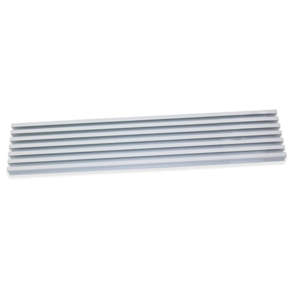 Luftventil för ugn - Emuca - 600 - Matt anodiserad - Aluminium - Plastik Matt eloxerad