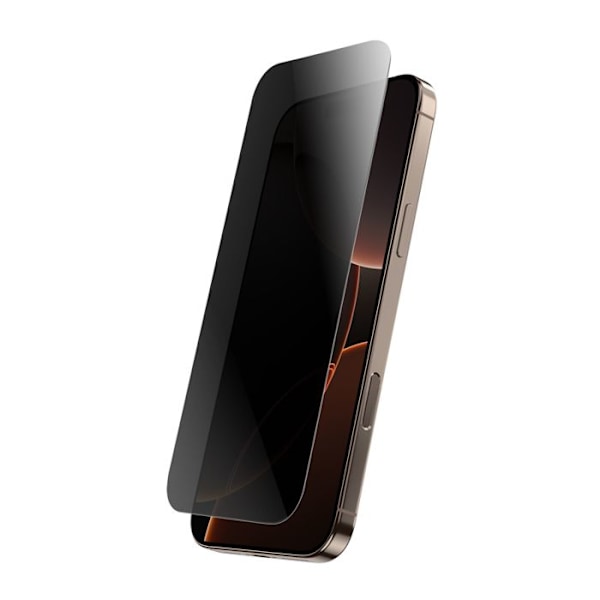 Tåligt sekretessglas för iPhone 16 Pro Max Crong Privacy 3D Armor Glass