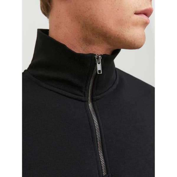 Bradley Halvdraget Sweatshirt - Jack & Jones Svart S