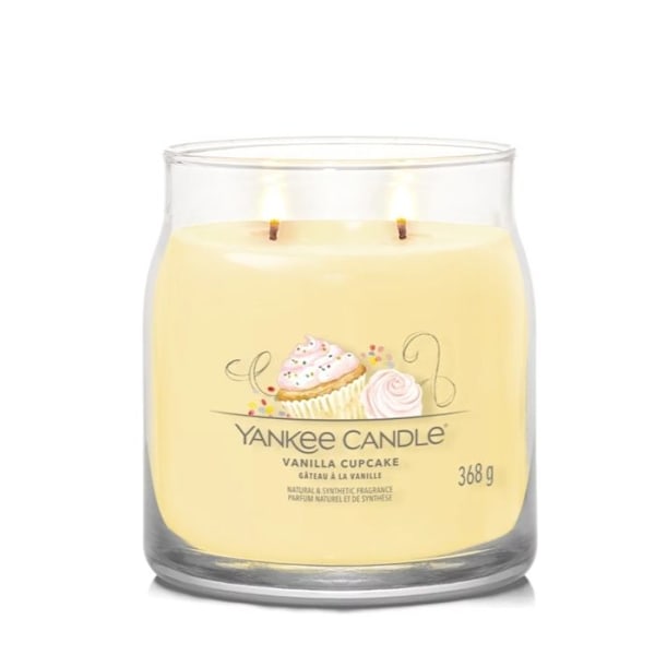 VANILJCUPCAKE Medium Burk Ljus Citron