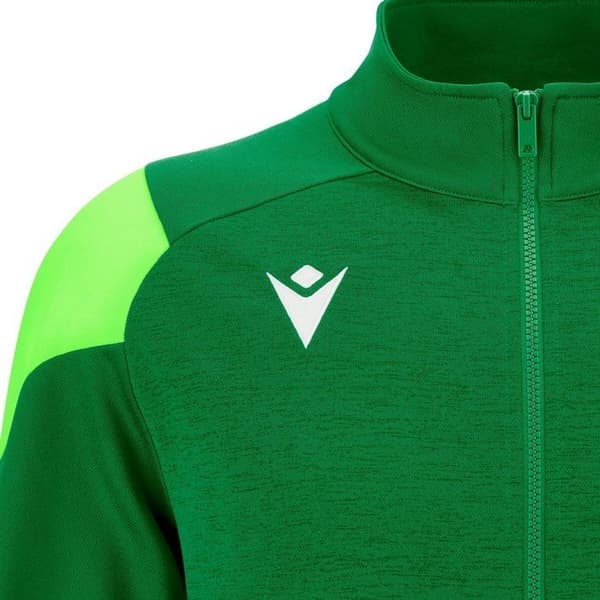 Macron Vanir full zip träningsjacka grön XL