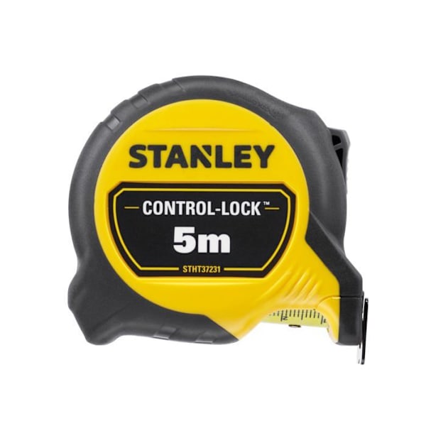 Mått 5M X 25MM dubbel märkning STANLEY® MAGNÉTIQUE CONTROL-LOCK™ - STHT37231-0 gult och svart