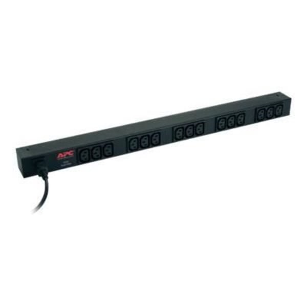 APC Basic rackmonterad pdu - Strömfördelningsenhet (rackmonterad) - AC 208/230 v - 2,3 kw