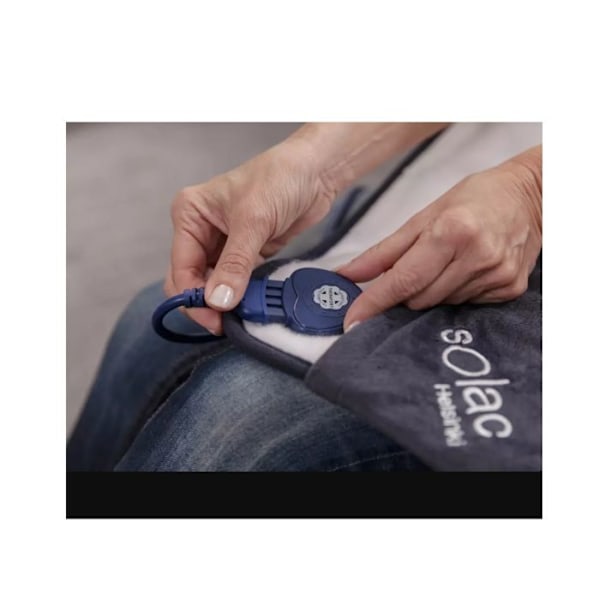 Värmekudde - Solac - CT8696 - 100W - Svart - Ergonomisk Svart
