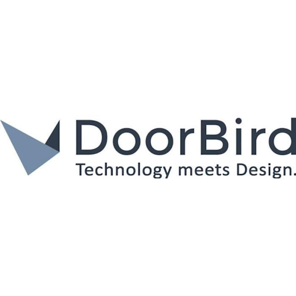 Intercom med video IP - DoorBird - D1101V - Rostfritt stål V2A - Nattseende - Trådlös