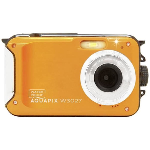 Digitalkamera - Easypix - Aquapix W3027-O - Vattentålig upp till 3m - 5 Mp - Kompakt och lätt design