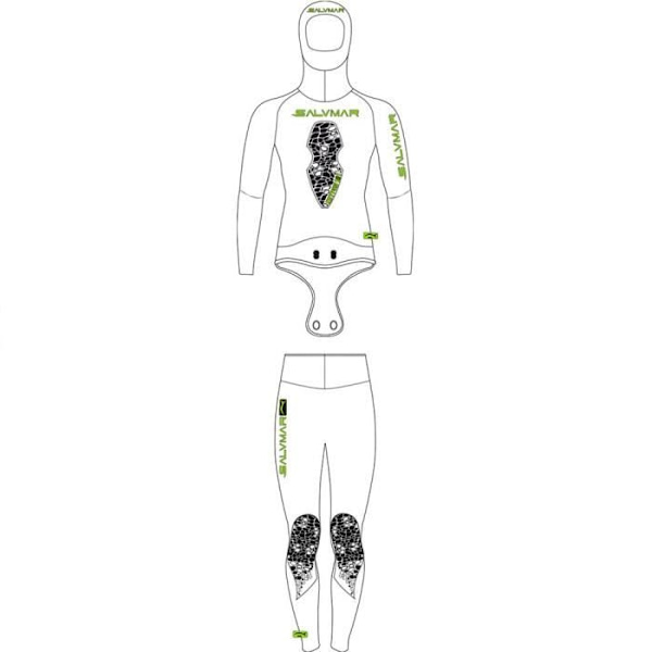 SALVIMAR Krypsis 101 Dykardräkt för män - 3-5 mm - M Camu XXL