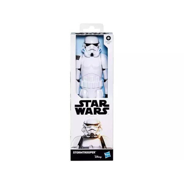Figur - STAR WARS - Stormtrooper - 30 cm - Inkluderar blaster - 5 rörliga delar