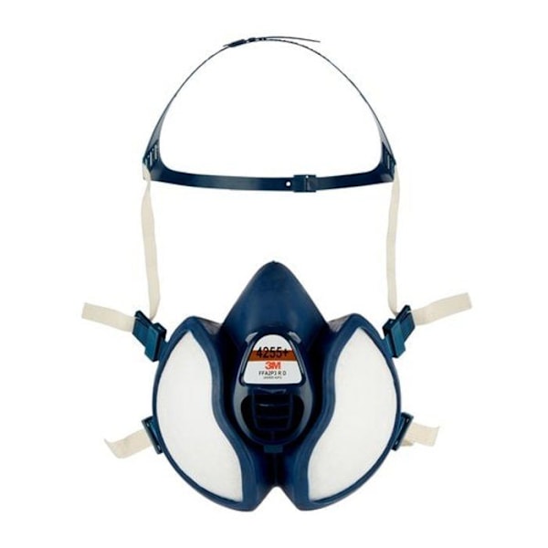 Halvmask 4251 integrerade filter FFA1P2R 3M - K4251 + Blå