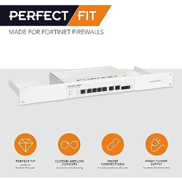 Rackmount.IT Kit kompatibel med FortiGate Rugged 60F / Rugged 60F-3G4G