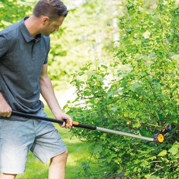 FISKARS LEBORGNE UPX82 teleskopisk multifunktions grenskärare - Klippområde 3,5 m - Ø 32 mm svart och grått