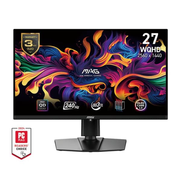 Monitorn - MSI - MAG 271QPXDE QD-OLED E2 - 27 tum - 2560x1440 - QD-OLED