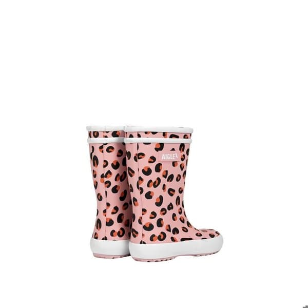 Regnstövlar - AIGLE - Lolly Pop Play3 - Rosa - Barn - Gummistövlar leopard 2 28