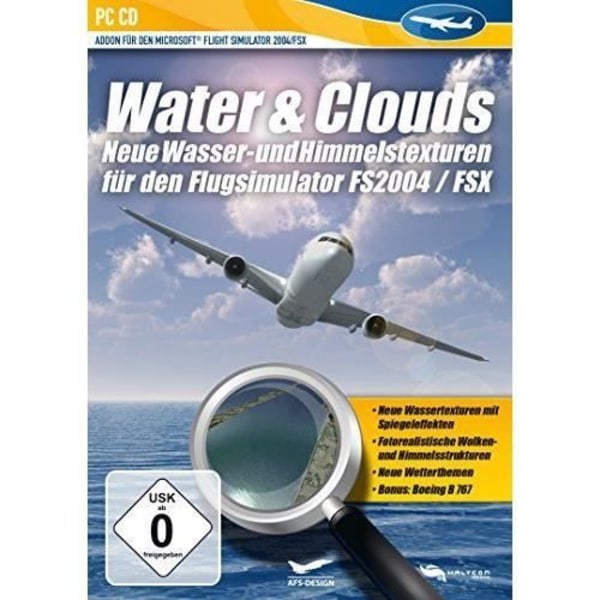 NBG Flygsimulator X: Vatten - Moln [import från Tyskland] - CD-7893