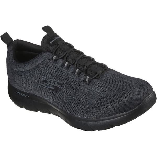 SKECHERS Track Knockhill Sneakers för män Svarta - Snören - Ovandel i textil - Gummisula Svart 43