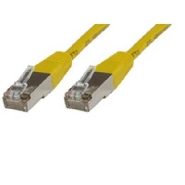 Microconnect Rj-45-Rj-45 Cat6 0,5m, 0,5m, Cat6, S-UTP (STP), RJ-45, RJ-45, Yellow