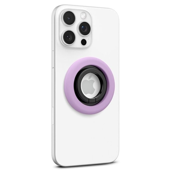 Fingerstöd med stödfunktion (Grape Purple) Spigen Nano Pop MagSafe Telefonring