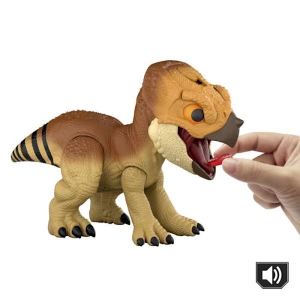 Jurassic World - Aquilops figur - Interaktiv dinosaur - Jurassic World - JGC01 Flerfärgad