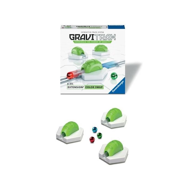 GraviTrax Color Swap Extension - Ravensburger - Ändrar kulornas färg - Från 8 år gammal Blå