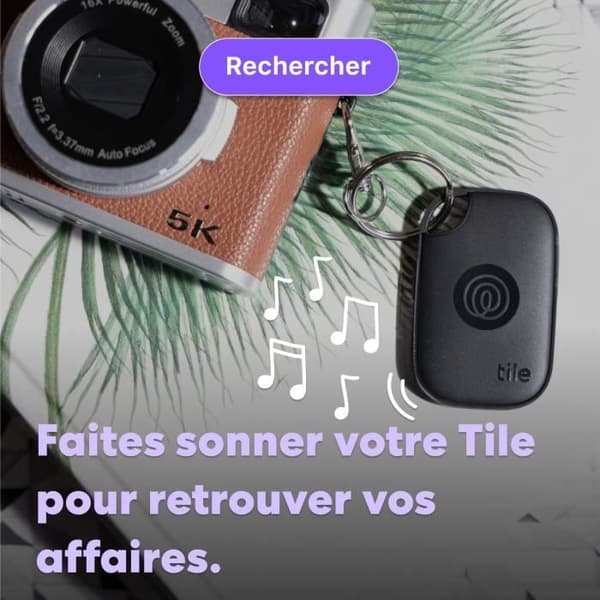 Tile Pro 2024 (4-pack) - Kraftfull Bluetooth-tracker, IP68-objektlokalisator för nycklar och väskor Svart vit