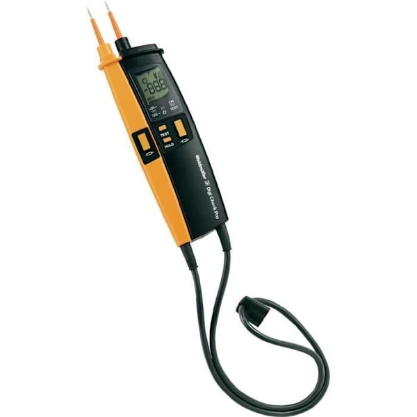Weidmüller DIGI CHECK PRO momstestare 0,3 - 690 V AC/DC CAT III 690 V, CAT IV 600 V Display: LCD Kalibrerad enligt Param