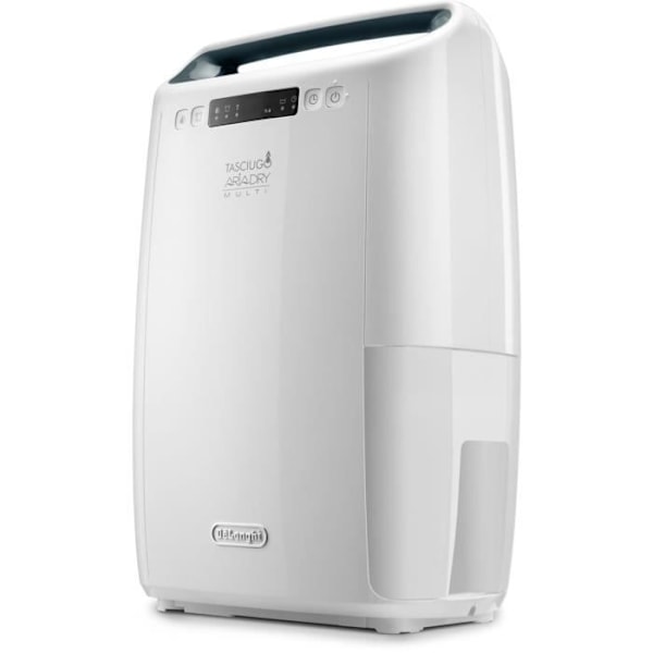 DELONGHI avfuktare - DEXD216RF - Tvättstuga funktion - Luftflöde 125 m3/h - Kapacitet 2,1 L