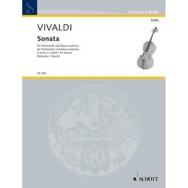 Schott Sonaten. 6 - Vc/Po - ED 4927