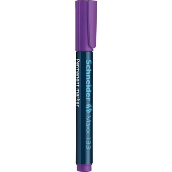 Permanent marker - SCHNEIDER - Maxx 133 - Biseauterad spets - Lila färg - Oföränderlig Lila