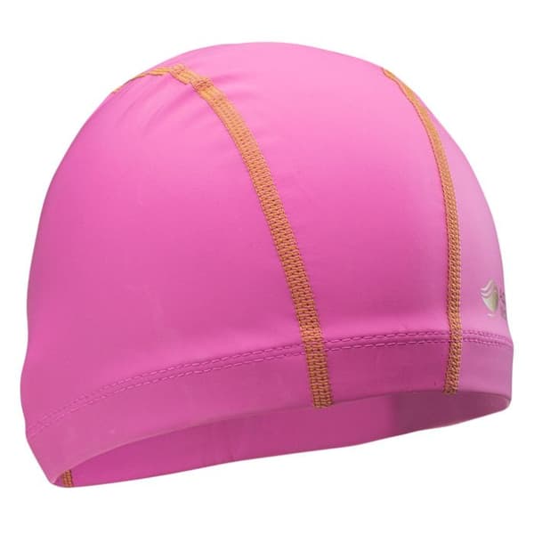 Badmössa i polyester Aquawave Soft rosaviolett/guld