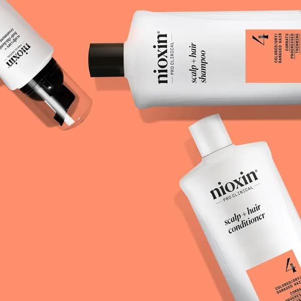 Schampo - Nioxin - System 4 - 1000ml - Skadat hår - Volym