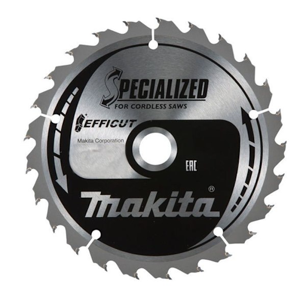 MAKITA B-62985 SPECIALISERAD EFFICUT cirkelsågblad accu Ã˜165mm