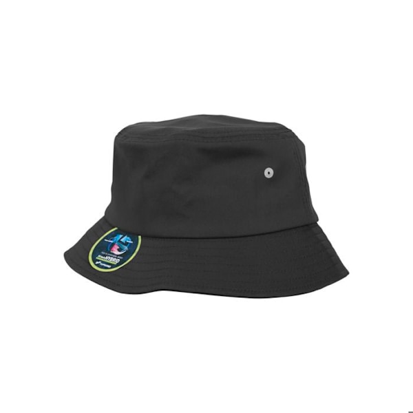 Hatt - Flexfit - Bucket - Andningsbart nylon - Avslappnad - Unisex svart Unik storlek