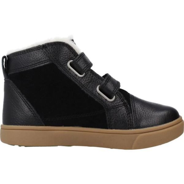 Barnstövlar - UGG - 92002 - Svart - Tryckknäppning - Textil skaft Svart 23 1/2